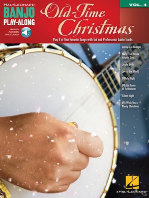 cover image of Old-Time Christmas Banjo Songbook